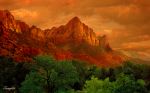 Dusk Over Zion
